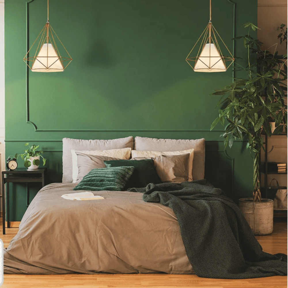 TKLD Pendant & Chandeliers Opal Shade Wired Geometric Cage Pendant Ceiling Light