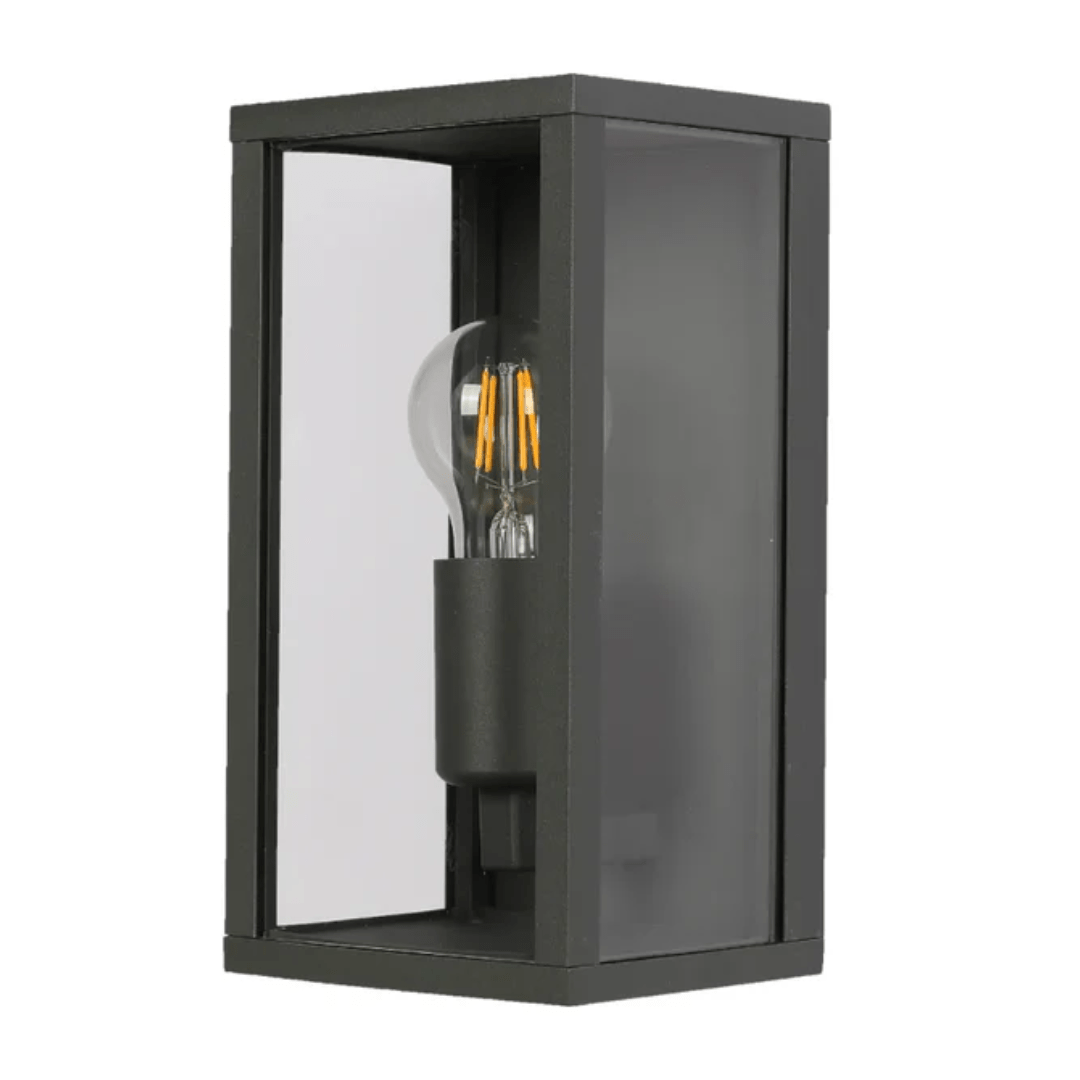 TKLD Wall & Sconce Lights Oxford Dark Grey Box E27 Outdoor Lantern Wall Light - 40W