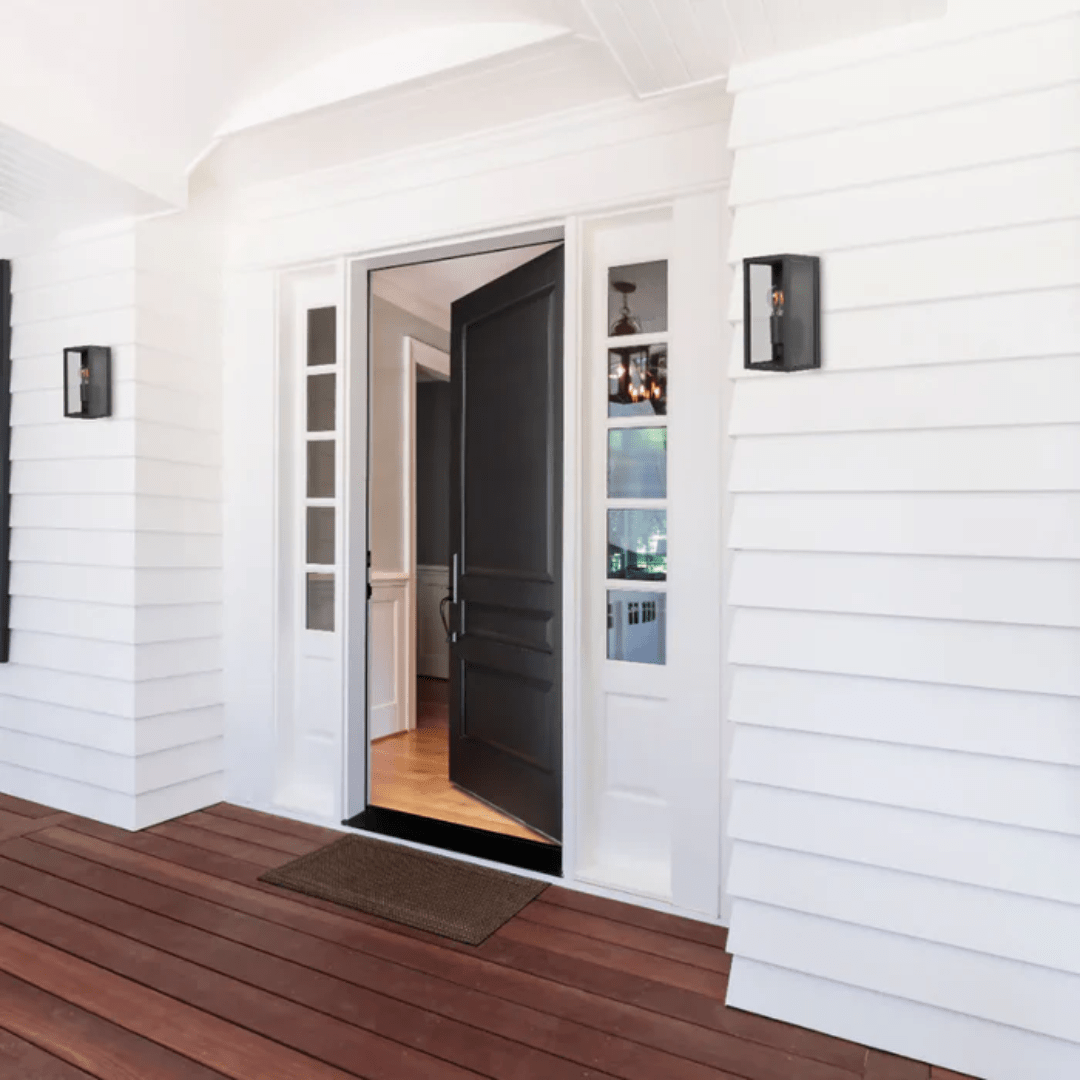 TKLD Wall & Sconce Lights Oxford Dark Grey Box E27 Outdoor Lantern Wall Light - 40W