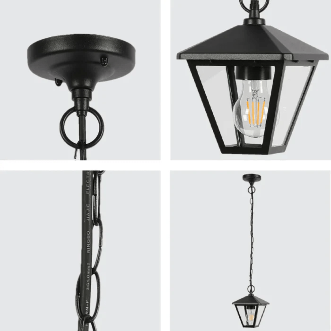 TKLD Pendant & Chandeliers Paravento Black E27 Outdoor Pendant Lamp - 40W