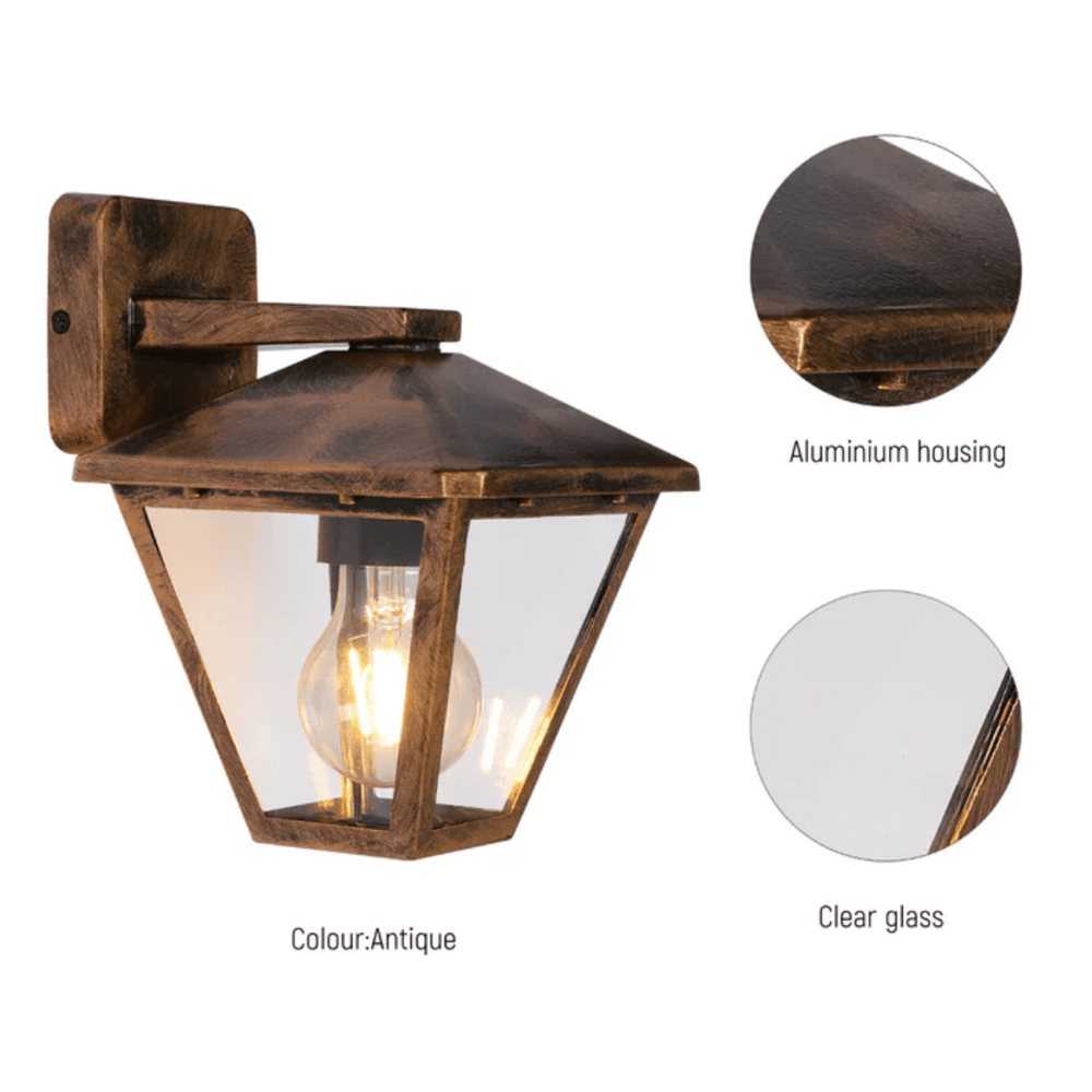 TKLD Wall & Sconce Lights Paravento Downward Outdoor Lantern Wall Light - 40W