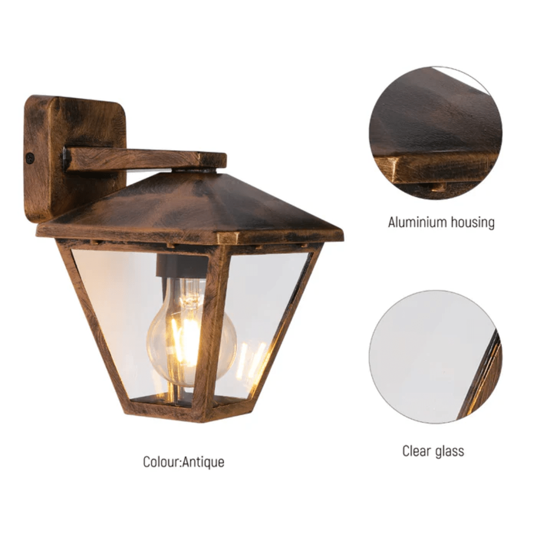 TKLD Wall & Sconce Lights Paravento Downward Outdoor Lantern Wall Light - 40W