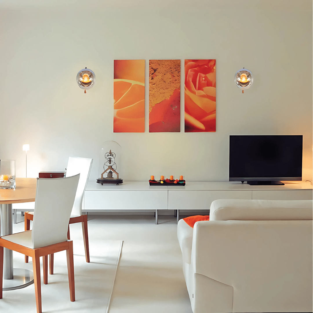 TKLD Wall & Sconce Lights Partial Mirror Cone Glass Wall Light - 40W