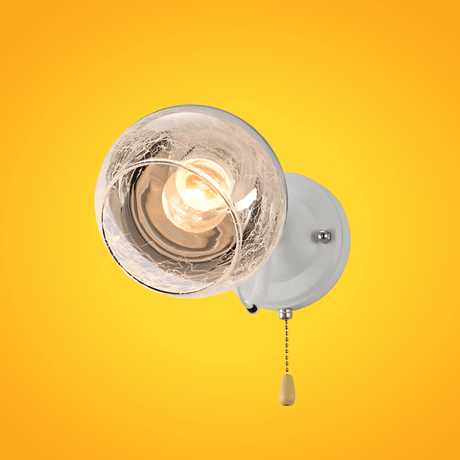 TKLD Wall & Sconce Lights Partial Mirror Cone Glass Wall Light - 40W