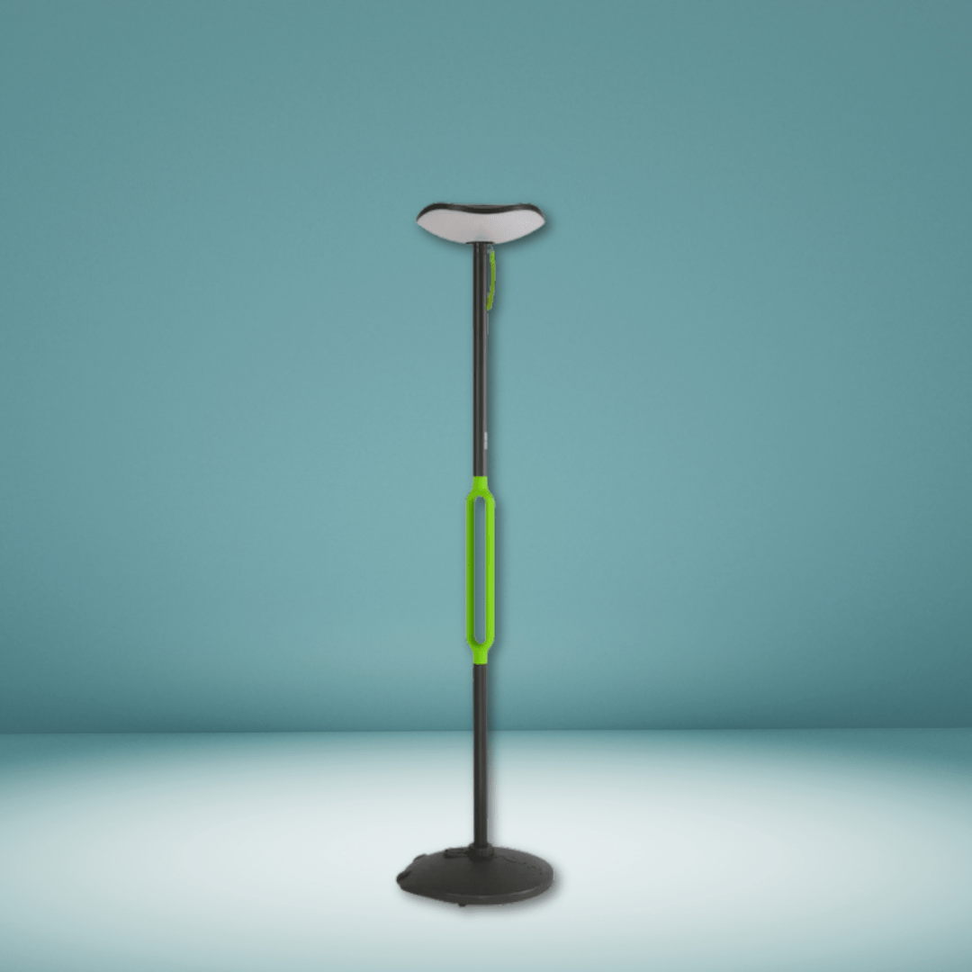 TKLD Pendant & Chandeliers Poppy Dark Grey LED Solar Garden Post Light with Bluetooth Speaker - IP54