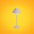 TKLD Table & Floor Lamps Rechargeable Dual-Source Cone LED Lamp - 1.5W