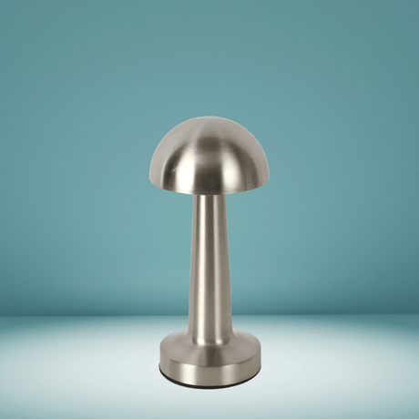TKLD Table & Floor Lamps Rechargeable Steel Mushroom Table Lamp - 1.5W