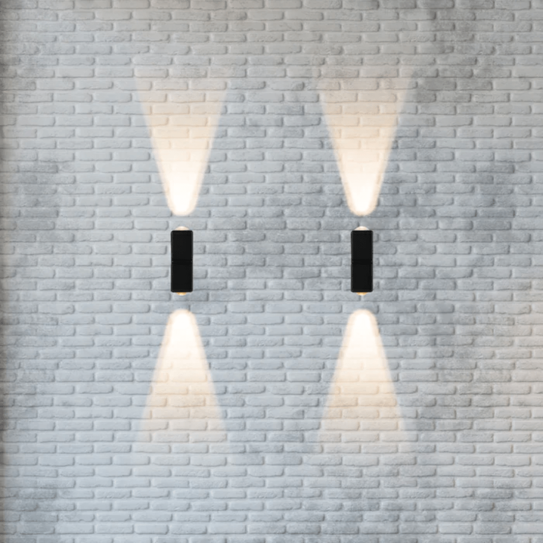 TKLD Wall & Sconce Lights Rotatable Narrow Beam Black Cubes Outdoor LED Wall Light - 2 X 5W