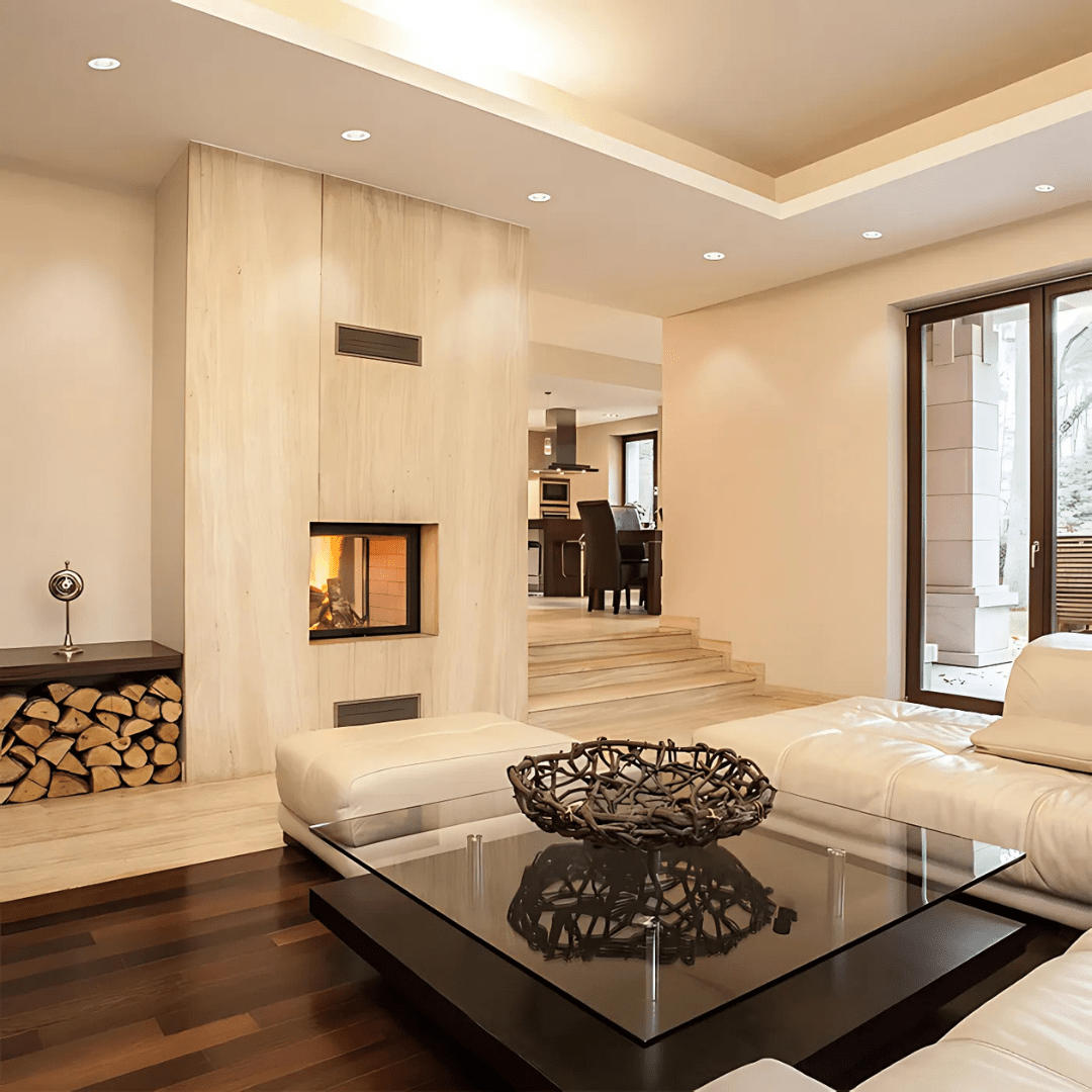 TKLD Ceiling Lights Round Polycarbonate Tilt Recessed Ceiling Light - GU10