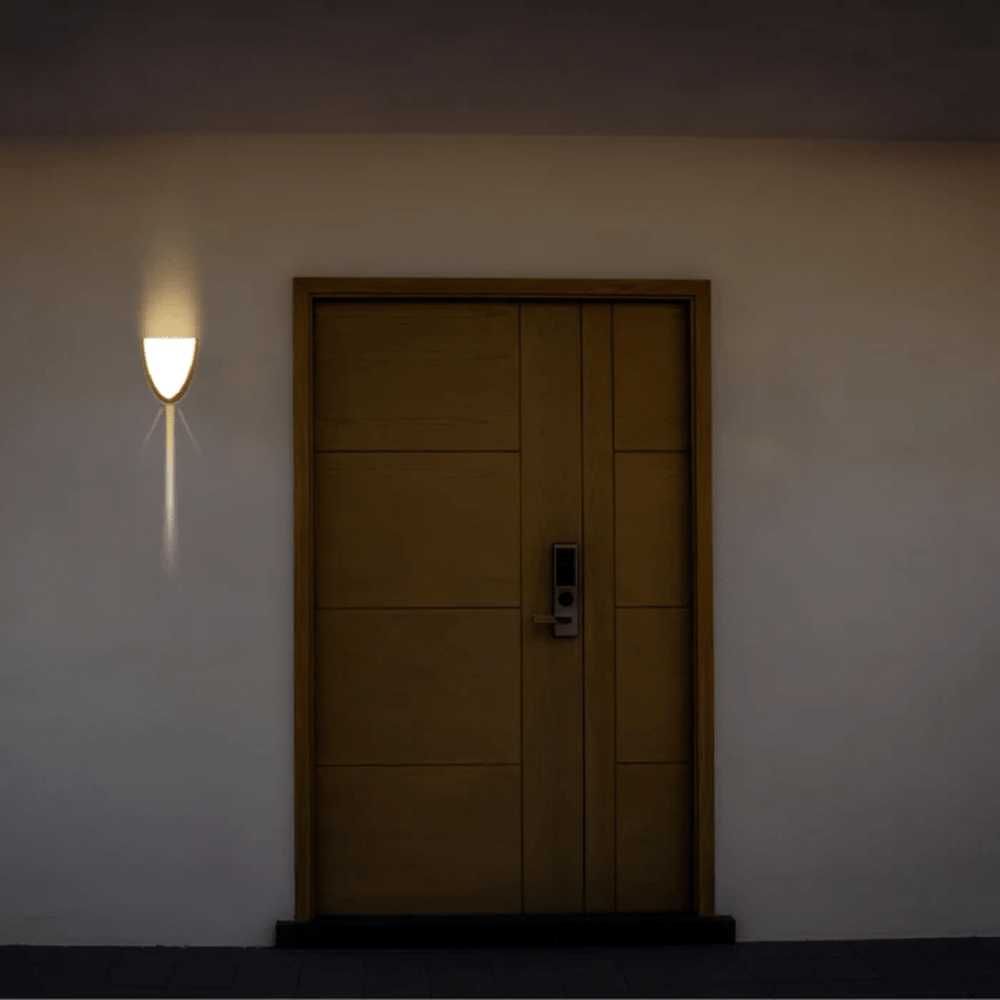 TKLD Pendant & Chandeliers Semi-ellipse Plastic Modern LED Outdoor Wall Light - 24W