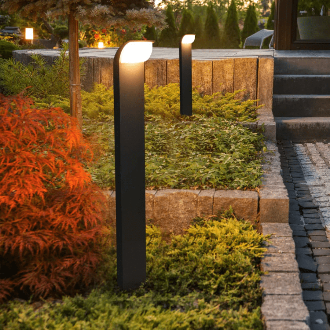 TKLD Outdoor Lighting Senza LED Outdoor Pathway Bollard Lawn Light - 7W