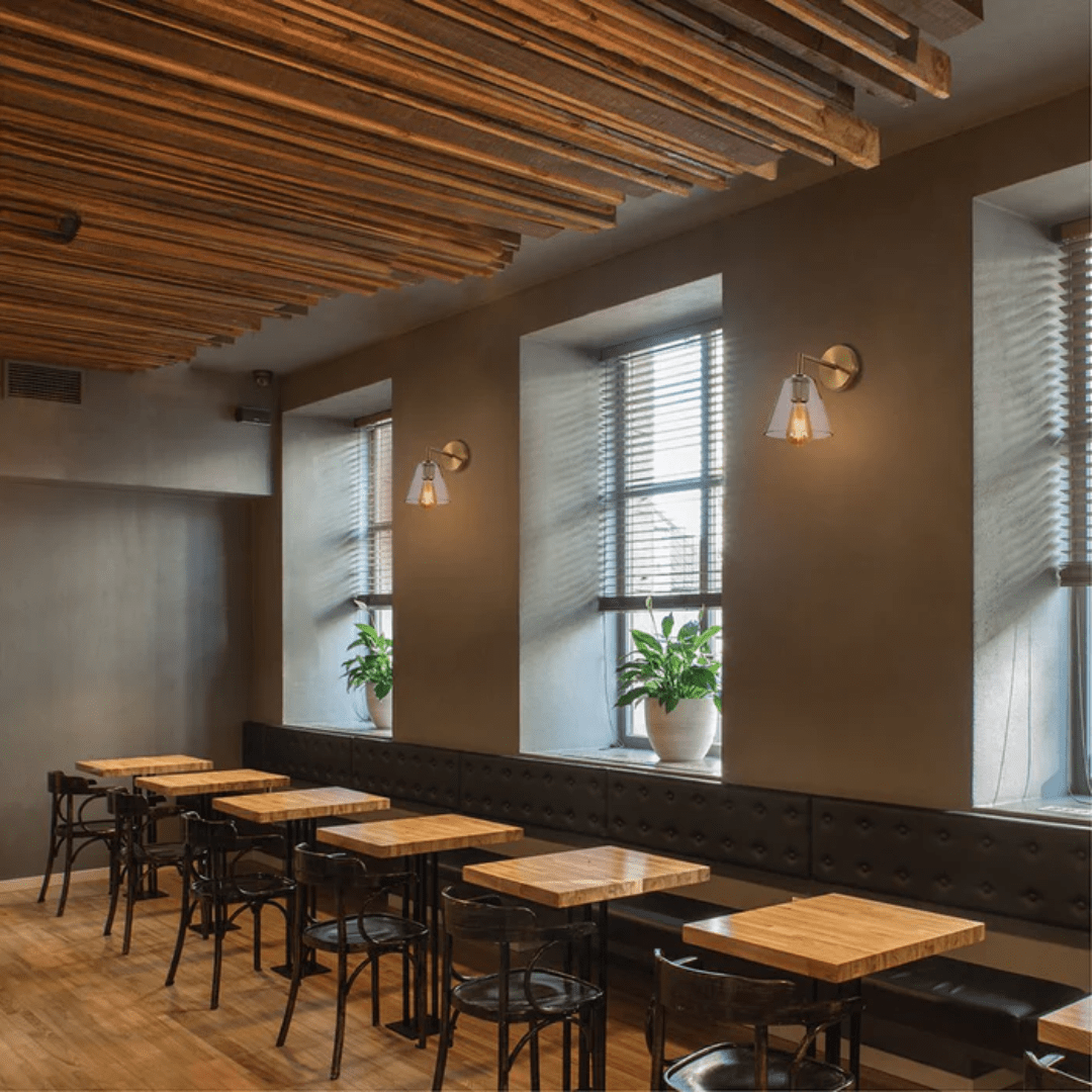 TKLD Wall & Sconce Lights Simple Elegance Clear Glass Funnel Wall Light - 40W