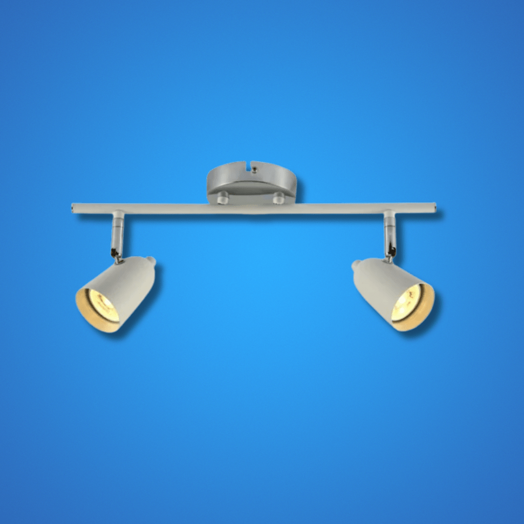 TKLD Wall & Sconce Lights Skurupp White Cone Rotatable GU10 Chrome Spotlight