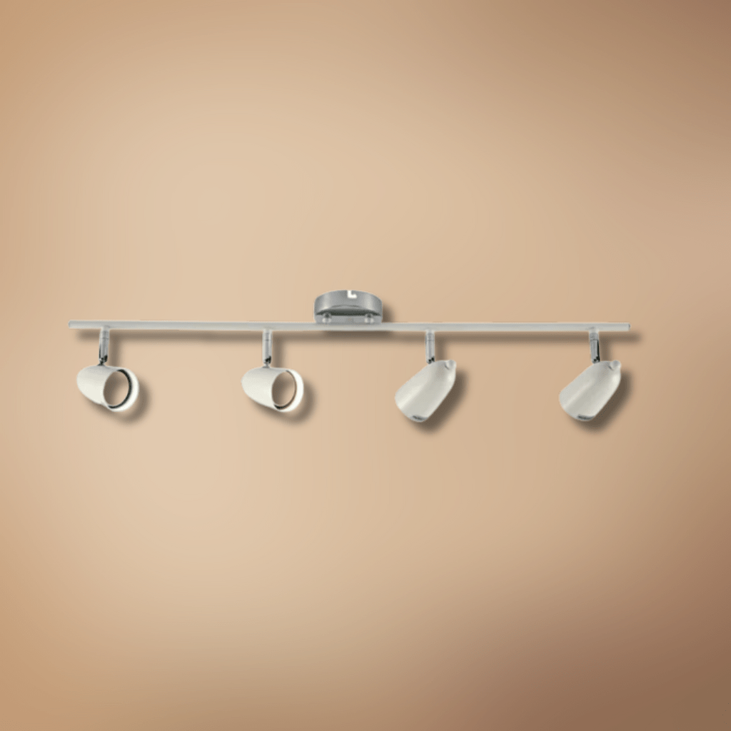 TKLD Wall & Sconce Lights Skurupp White Cone Rotatable GU10 Chrome Spotlight