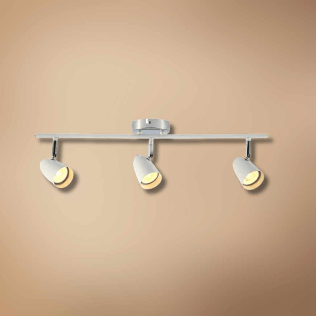 TKLD Wall & Sconce Lights Skurupp White Cone Rotatable GU10 Chrome Spotlight