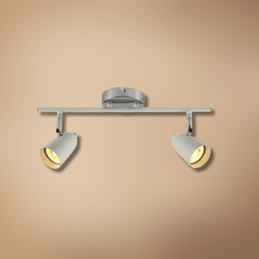 TKLD Wall & Sconce Lights Skurupp White Cone Rotatable GU10 Chrome Spotlight