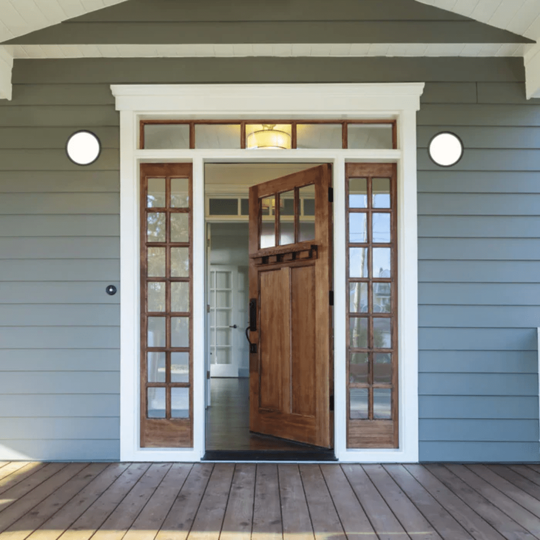 TKLD Wall & Sconce Lights Sleek Black LED Bulkhead Ceiling & Wall Light - 18W