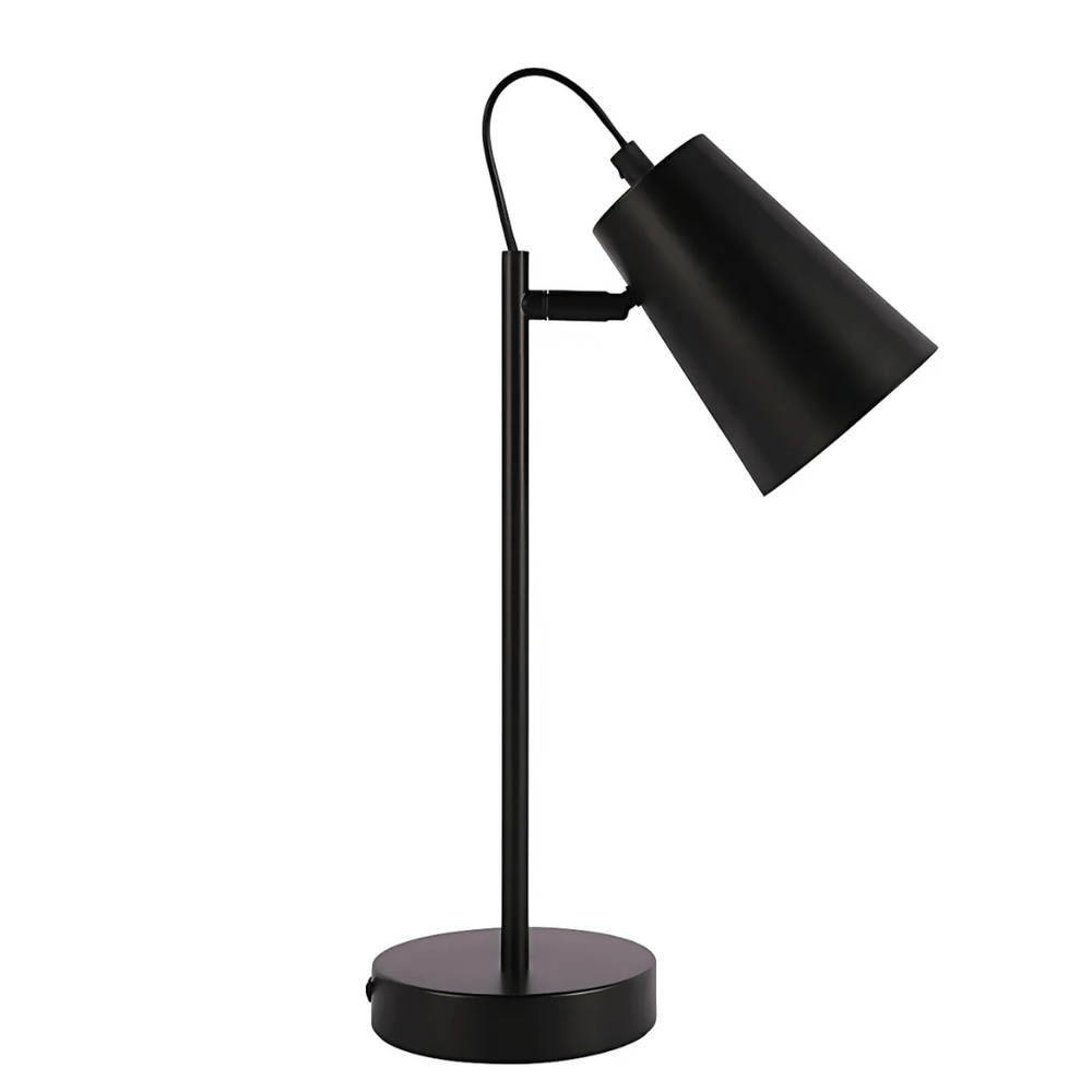 TKLD Table & Floor Lamps Sleek Cut Cone Desk Lamp In Vibrant Colours - 40W