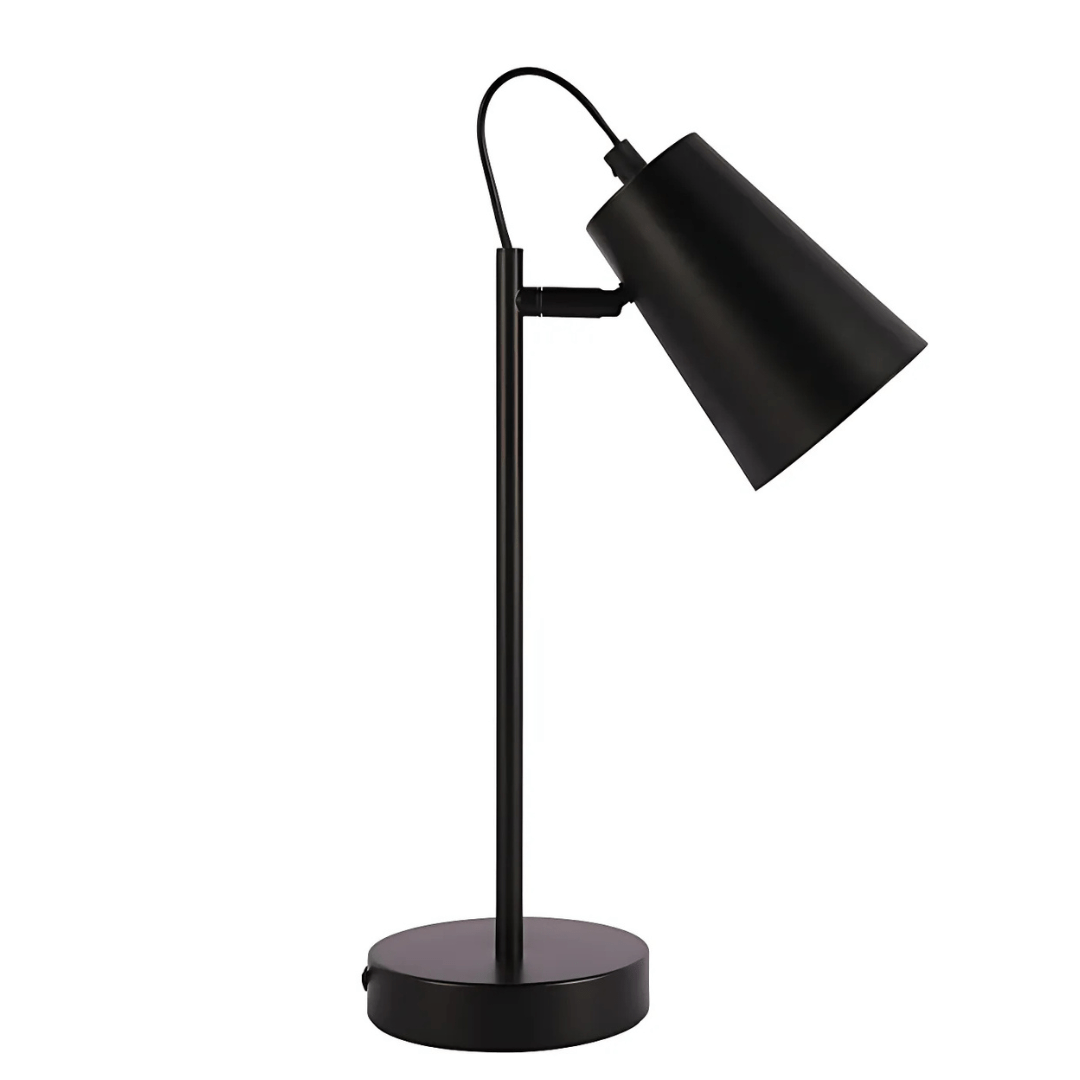 TKLD Table & Floor Lamps Sleek Cut Cone Desk Lamp In Vibrant Colours - 40W