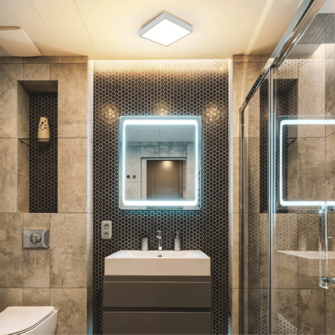 TKLD Wall & Sconce Lights Sleek LED Bulkhead Light Ceiling Wall Interior Exterior - 24W