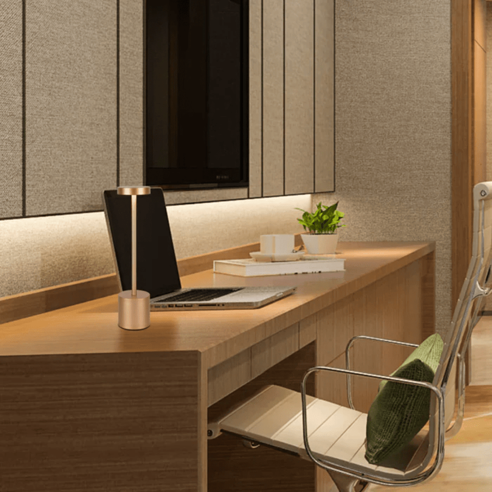 TKLD Table & Floor Lamps Sleek Portable LED Column Lamp With CCT Control - 1.5W