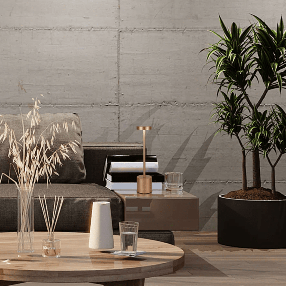 TKLD Table & Floor Lamps Sleek Portable LED Column Lamp With CCT Control - 1.5W