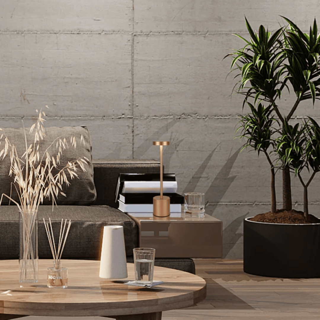 TKLD Table & Floor Lamps Sleek Portable LED Column Lamp With CCT Control - 1.5W