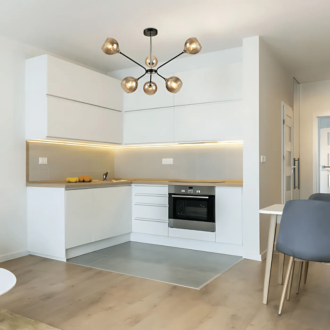 TKLD Ceiling Lights Smoky Cone 6 Lamp Glass Molecule Modern Ceiling Light - 60W