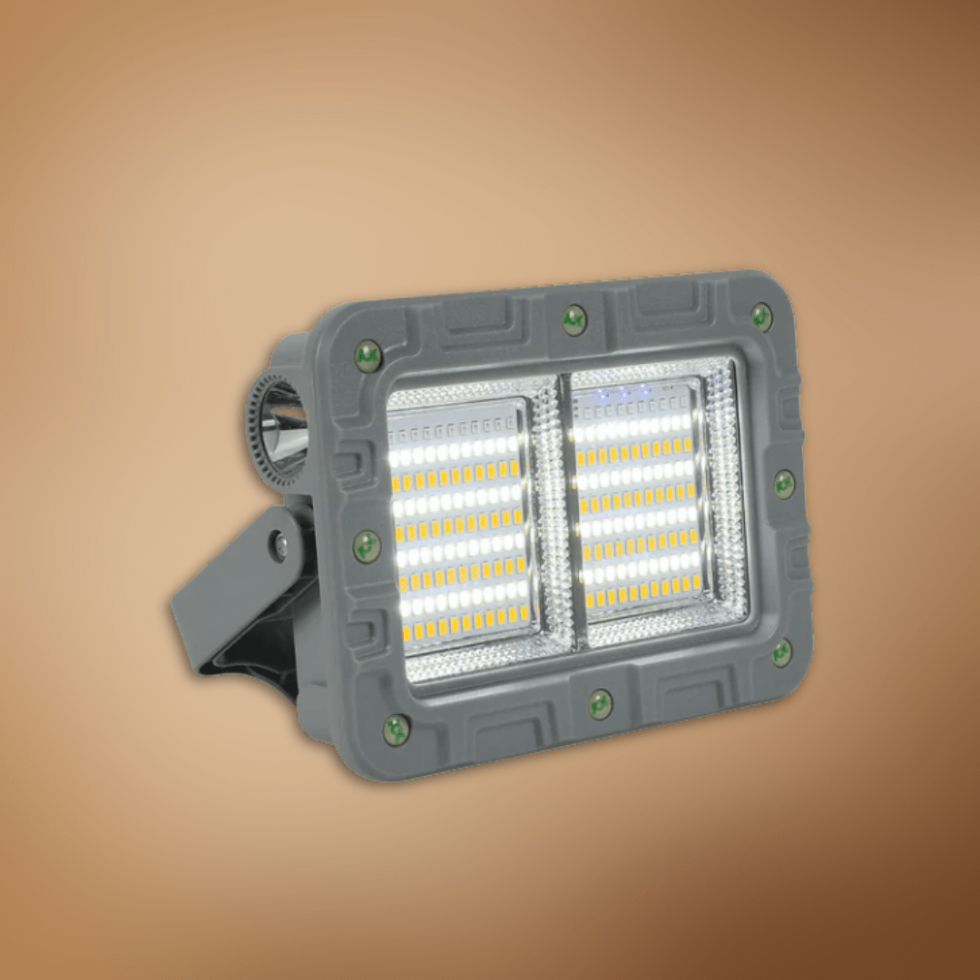 TKLD Outdoor Lighting Solar 5-in-1 Rechargeable Emergency Floodlight - 150W