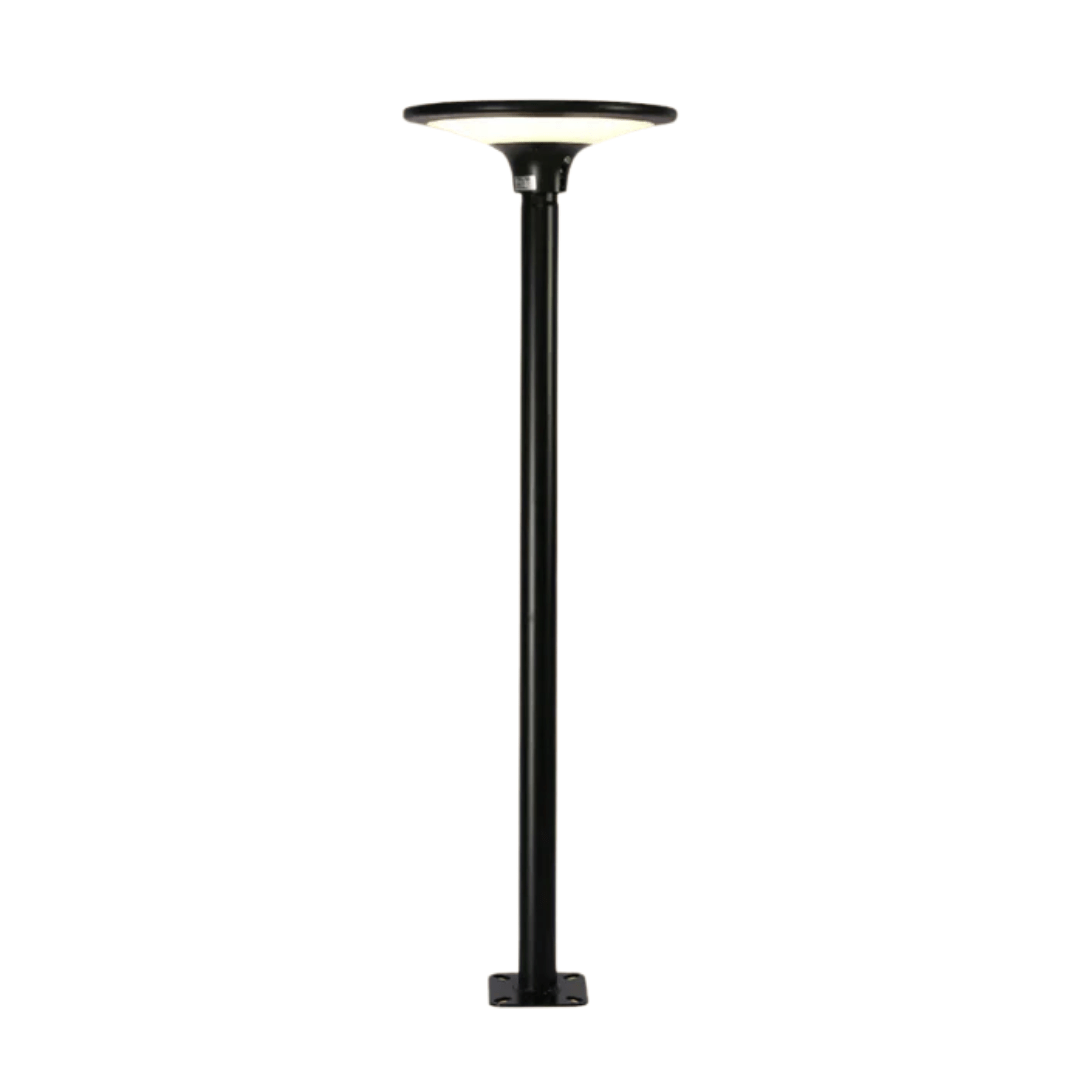 TKLD Outdoor Lighting Solar Black 4000K LED Post-Top Area Light - 20W