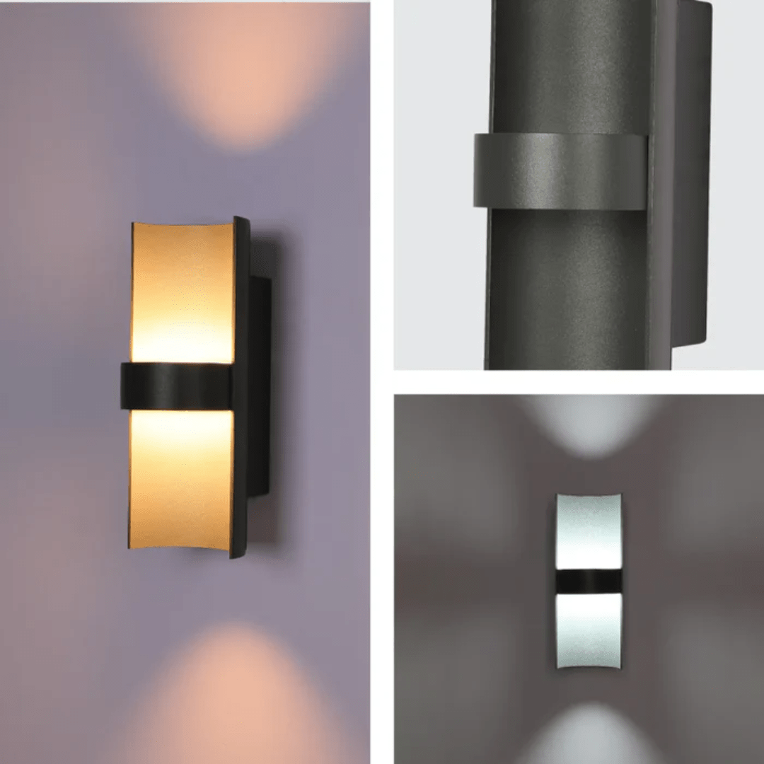 TKLD Wall & Sconce Lights Splitted Bamboo 13W LED Outdoor 2 Way Wall Light - 3000K/4000K/6500K