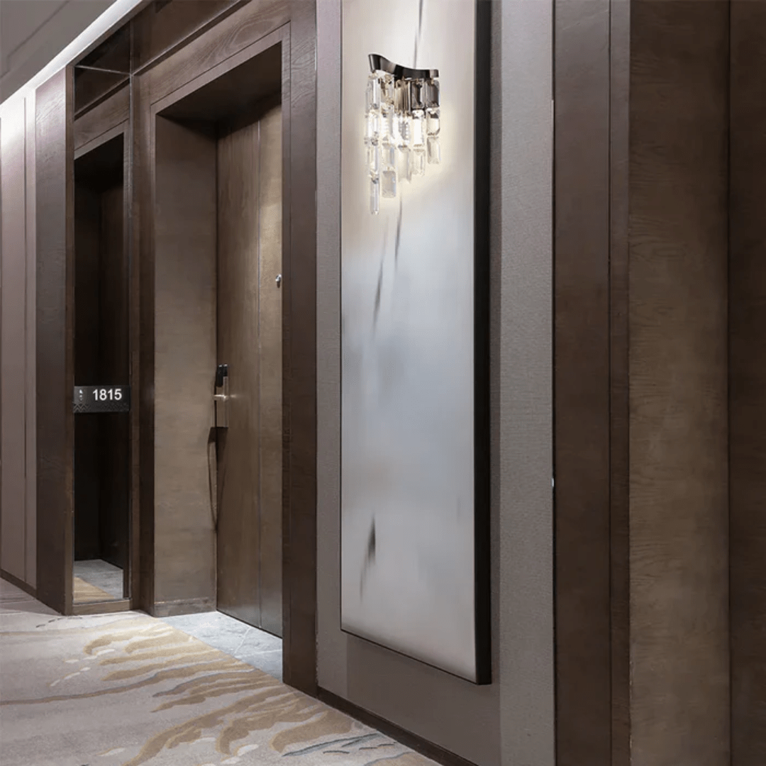 TKLD Pendant & Chandeliers Star Crystal Chandelier Wall Light - 40W