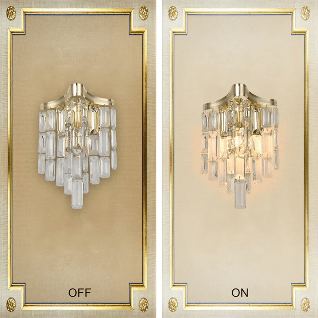 TKLD Pendant & Chandeliers Star Crystal Chandelier Wall Light - 40W