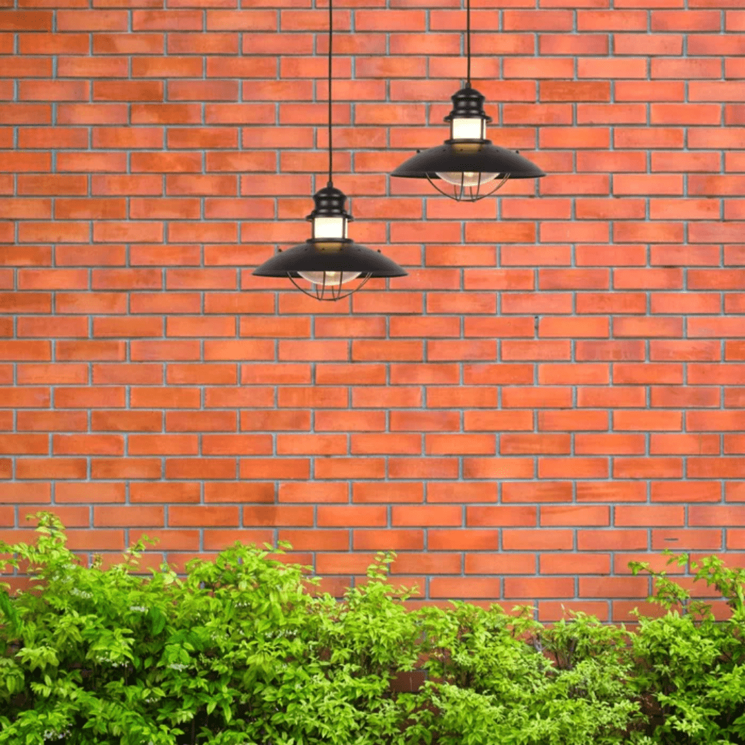 TKLD Pendant & Chandeliers Sunflower Matt Black Clear Glass E27 Pendant Ceiling Light Lamp - 60W