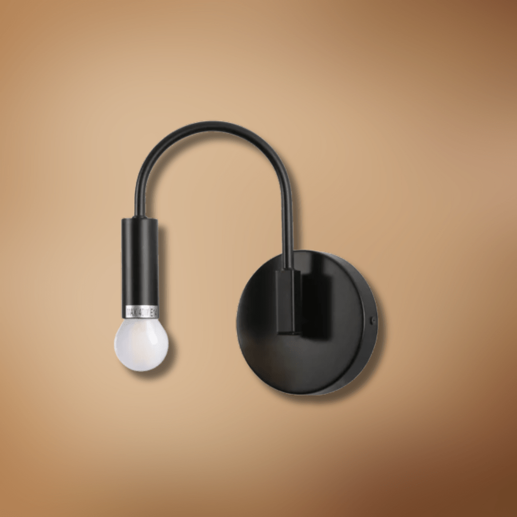 TKLD Wall & Sconce Lights Swan Black or White Wall Light E14 Fitting