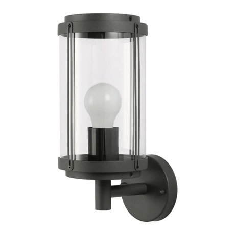 TKLD Wall & Sconce Lights Tanaro Dark Grey Vintage E27 Outdoor Wall Lantern - 40W