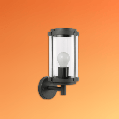 TKLD Wall & Sconce Lights Tanaro Dark Grey Vintage E27 Outdoor Wall Lantern - 40W