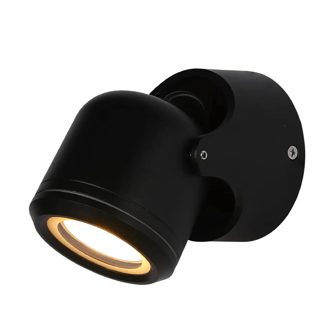 TKLD Wall & Sconce Lights Tiltable Black Outdoor Wall Light - GU10