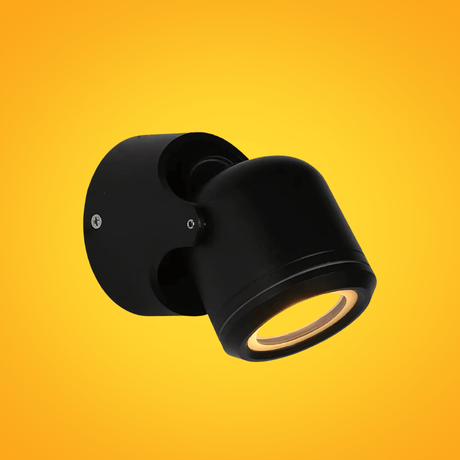 TKLD Wall & Sconce Lights Tiltable Black Outdoor Wall Light - GU10