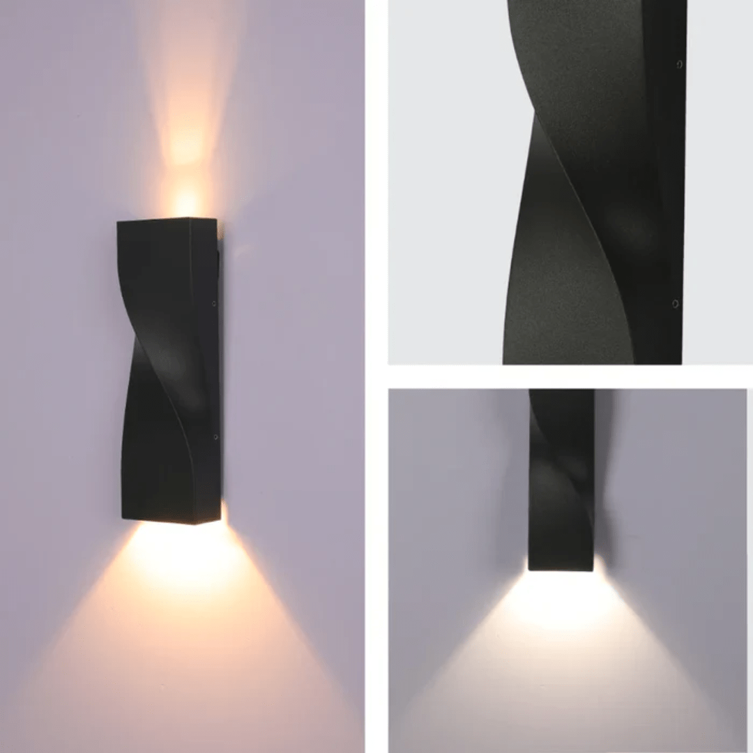 TKLD Wall & Sconce Lights Twist Up and Down 11W LED Outdoor Wall Light - 3000K/4000K/6500K