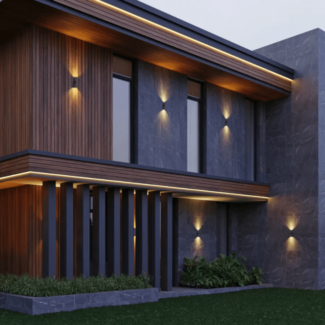 TKLD Wall & Sconce Lights Twist Up and Down 11W LED Outdoor Wall Light - 3000K/4000K/6500K