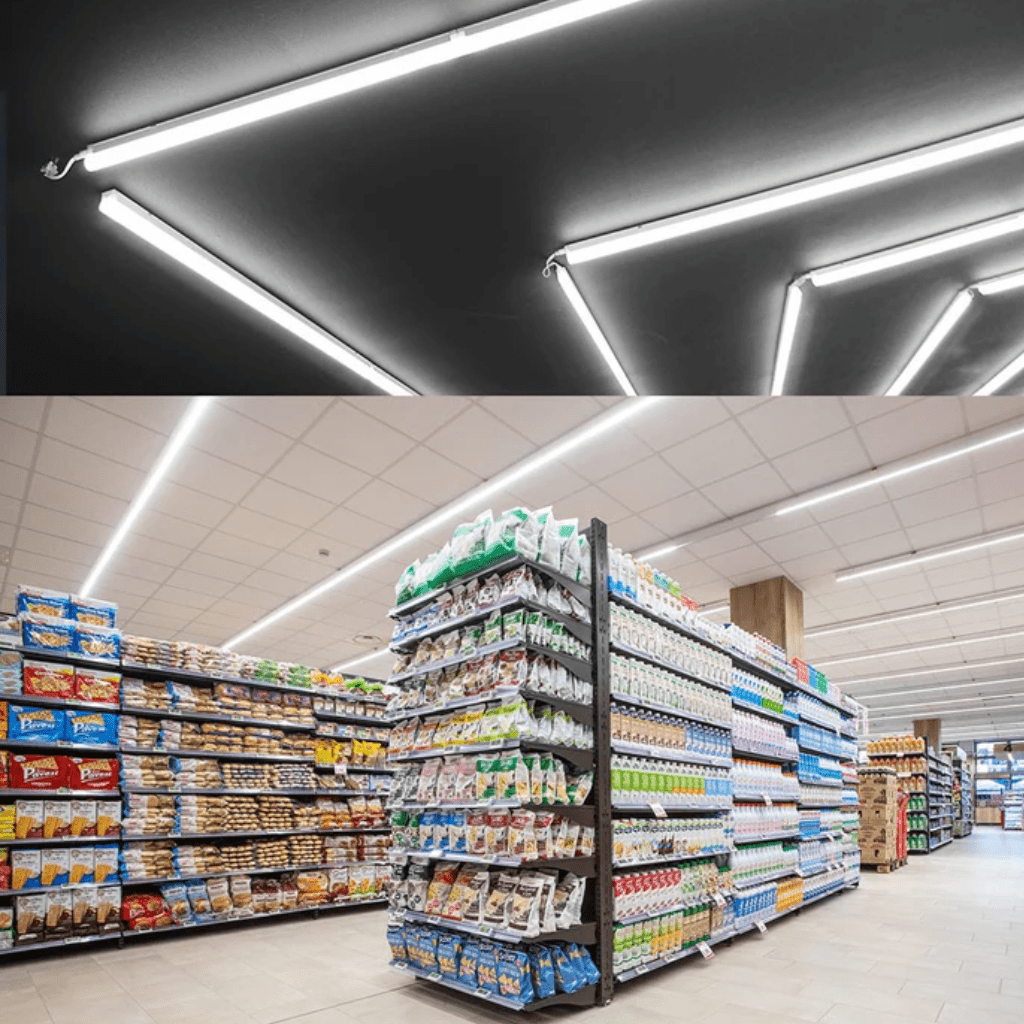 TKLD Ceiling Lights Under Cabinet 14W 3ft LED Link Light IP20 with Switch - 872mm