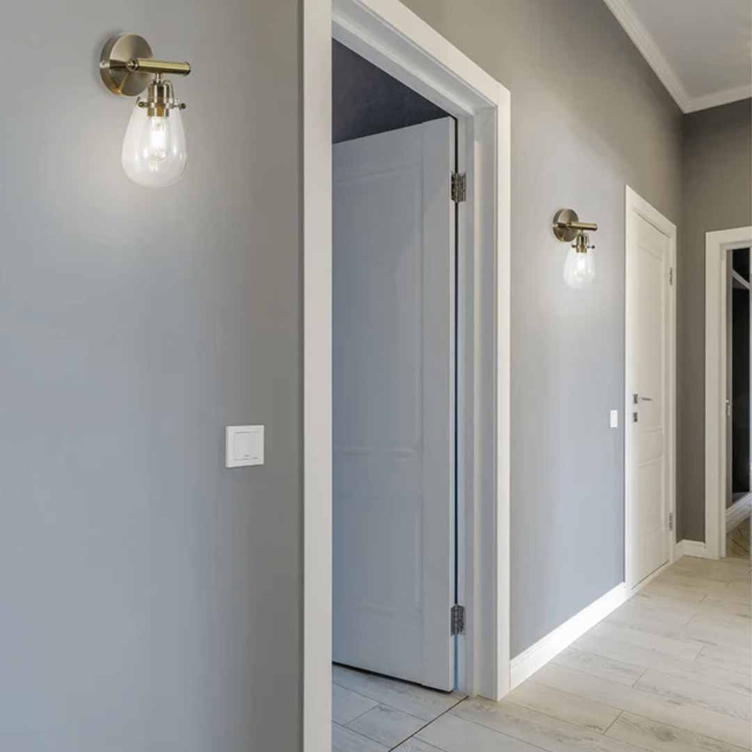 TKLD Wall & Sconce Lights Vintage Antique Brass Industrial Wall Light - 40W