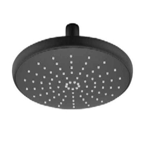 Toplight Shower Set Bathroom Black 225mm ABS Plastic Over Head Rain Shower - L02004C