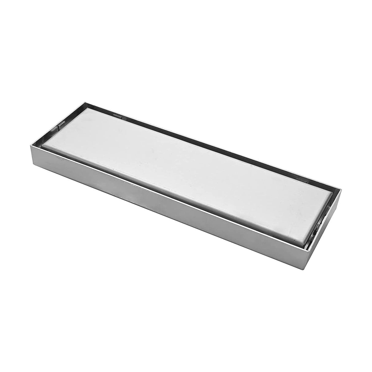 Toplight Bathroom Accessories Stainless Steel Rectangular 12" Shower Floor Drain - S01030BN