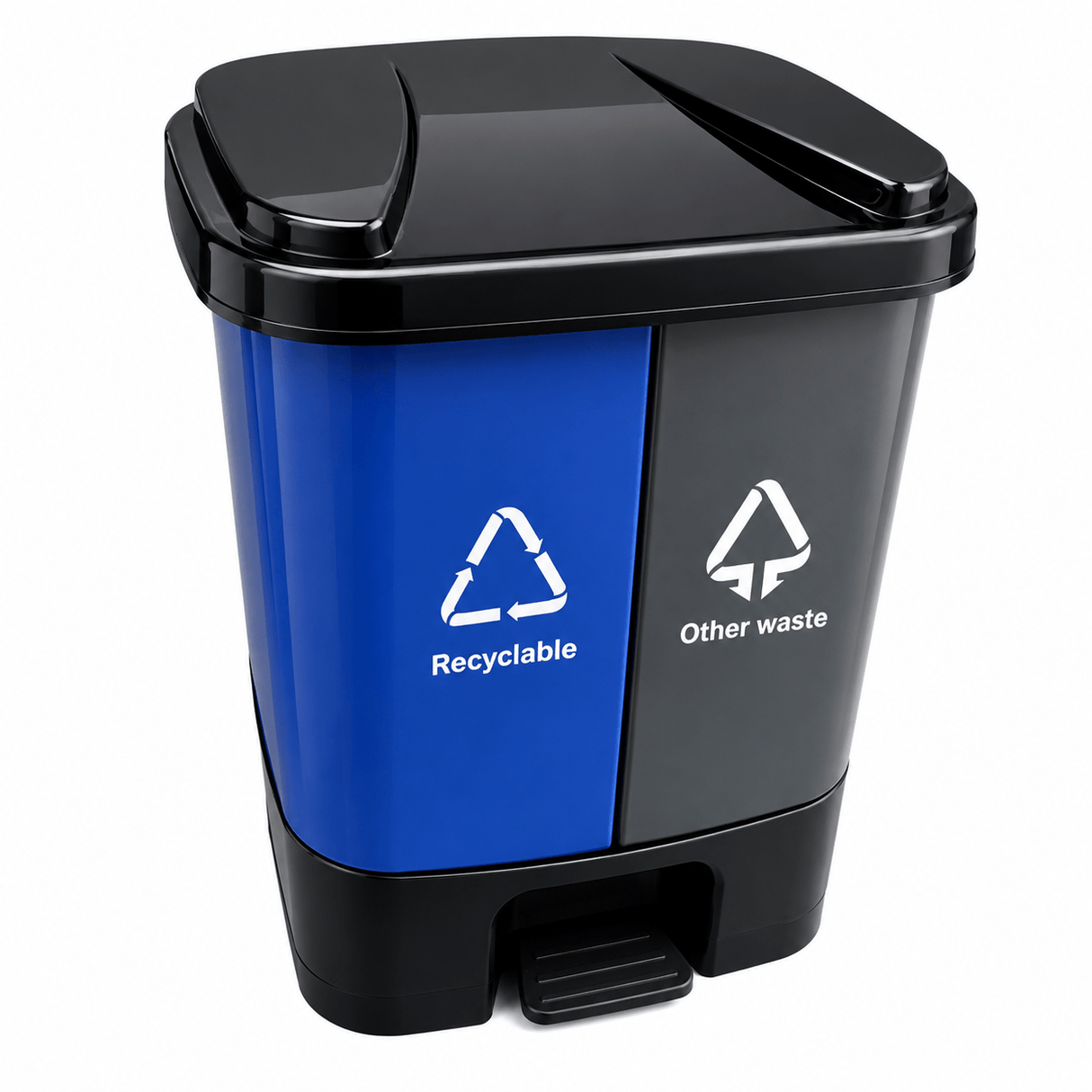Topmop Cleaning Tools & Accessories Topmop 45L Hands-Free Pedal Dustbin - B-151-45F
