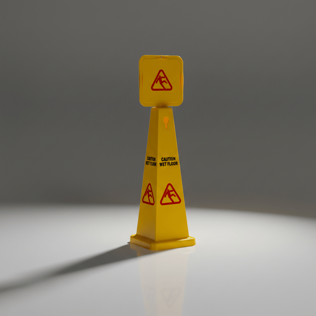 Topmop Cleaning Tools & Accessories Topmop 92.4cm Caution Wet Floor Safety Cone - B-118
