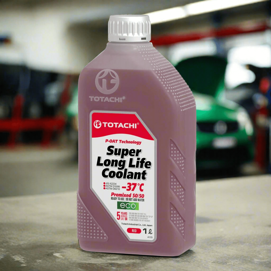Totachi Engine Oils & Vehicle Fluids Totachi Super Long Life Coolant Red -37°C (50/50) - 1L & 4L