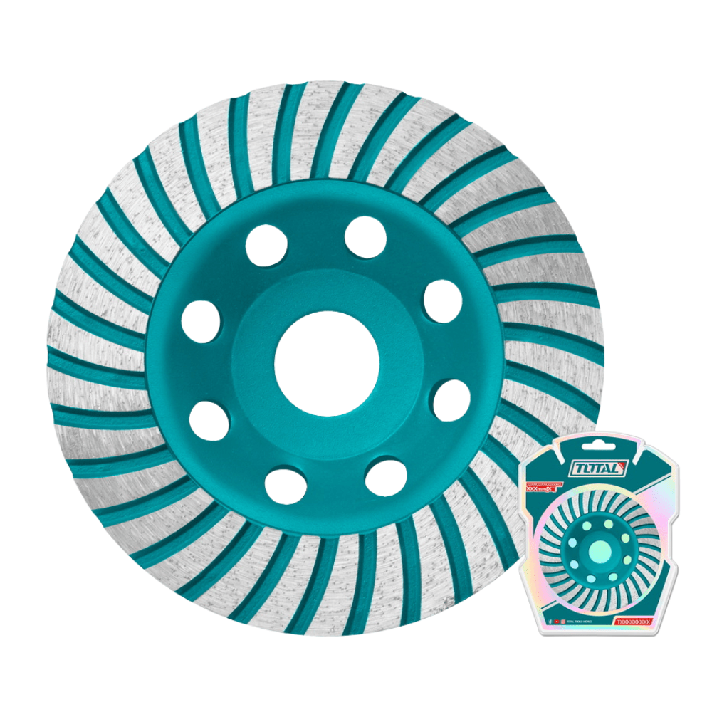 Total Grinding & Cutting Wheels Total 115mm Diamond Cup Wheels - TAC2411151