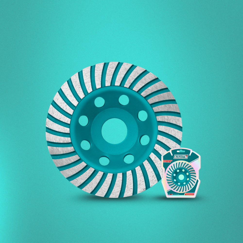 Total Grinding & Cutting Wheels Total 115mm Diamond Cup Wheels - TAC2411151